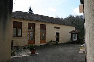 La mairie de Léobard